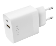FIXED Ładowarka sieciowa 20W 1xUSB-A 1xUSB-C biały - 1342429 - zdjęcie 2